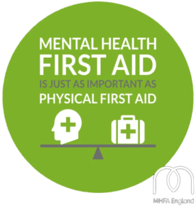 MENTAL HEALTH FIRST AID IS JUST AS IMPORTANT AS PHYSICAL FIRST AID MHFA England